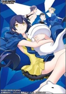 Digimon TCG: Official Card Sleeves - "Erika Mishima" 02 60Ct Card Sleeves Bandai