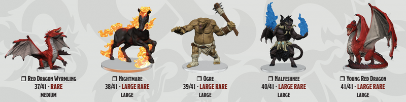 D&D Icons Of The Realms: Monster Manual Collection 1 Booster RPG Miniatures WizKids