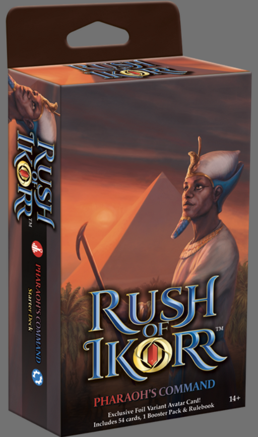 Rush of Ikorr: Pharaoh's Command - Starter Deck Rush of Ikorr TCG Upper Deck