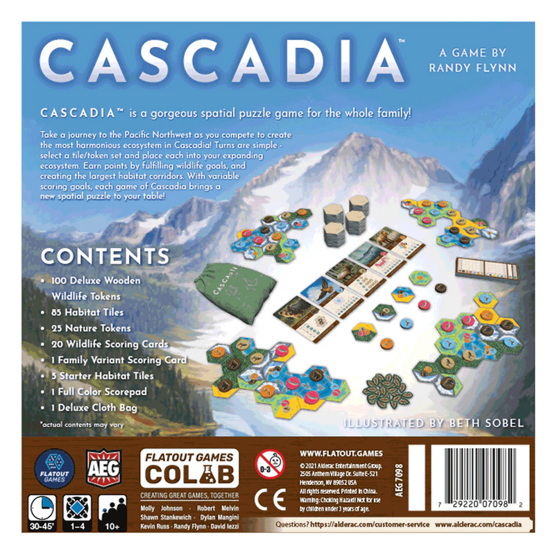 Cascadia Board Games AEG
