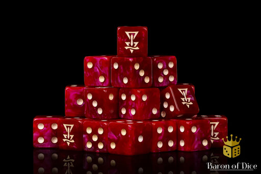 Baron of Dice: "Cursed Elves" 25x16mm Square Corner Dice Dice & Gaming Accessories Baron of Dice