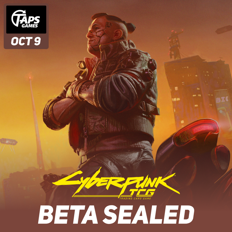 Cyberpunk Welcome to Night City [Beta Sealed] - Event Ticket (October 9, 2026 @ 6:30pm) Event Taps Games