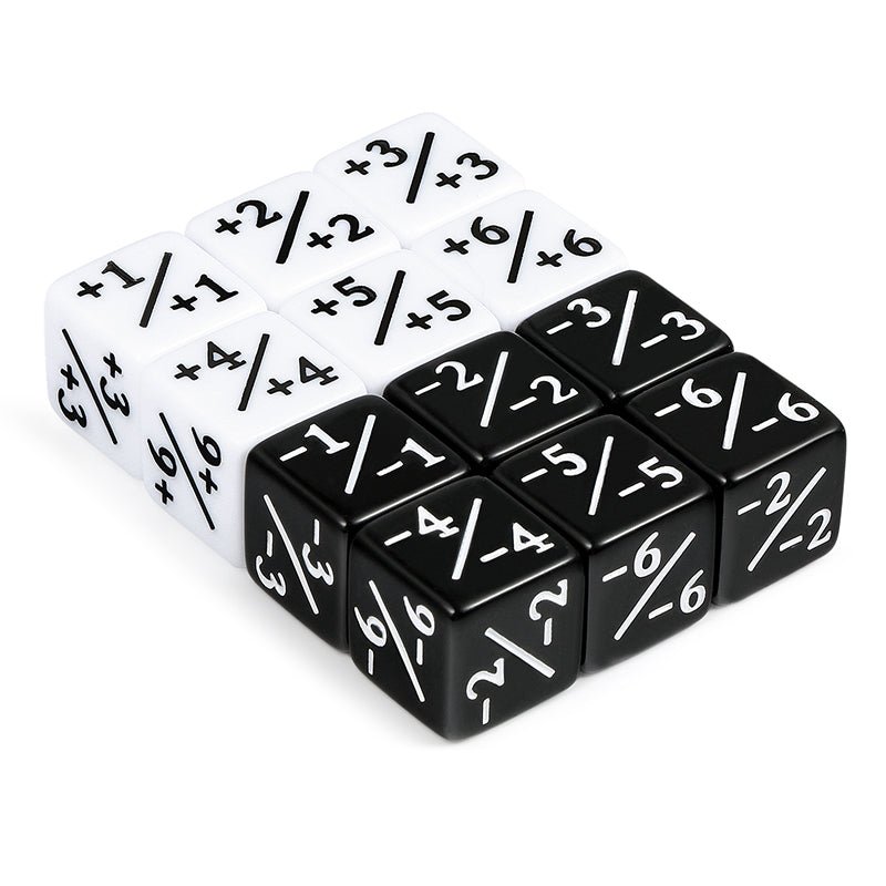 Taps Games: 12Ct -1/-1 and +1/+1 Counters Dice & Gaming Accessories Taps Imports