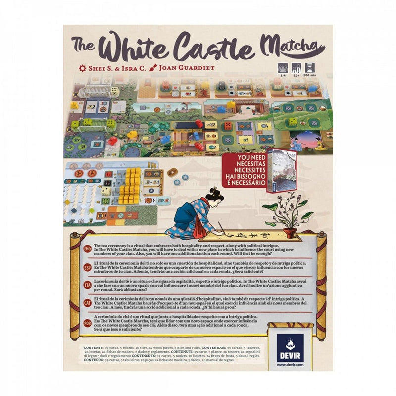 The White Castle: Matcha Expansion Board Games Devir