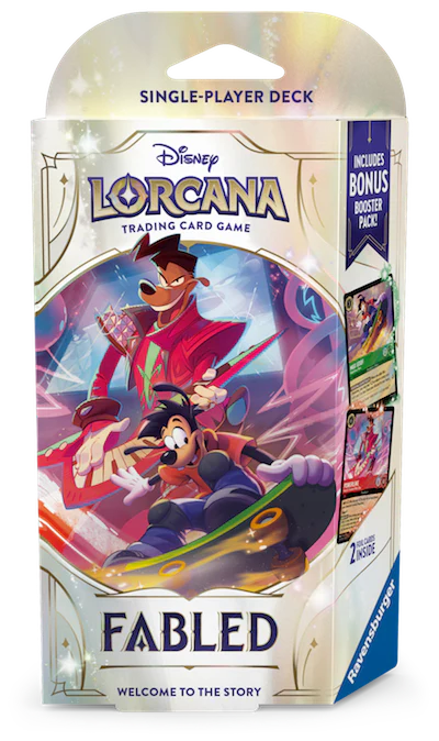 Disney Lorcana: Fabled - Starter Deck (Ruby & Emerald) Lorcana Sealed Ravensburger