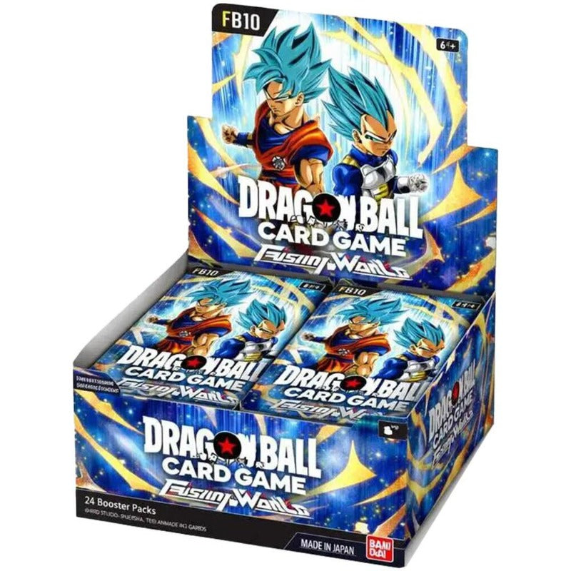 Dragon Ball Super Fusion World: -Cross Force- [FB10] - Booster Box (Release Date: June 12) Dragon Ball Super Sealed Dragon Ball Super