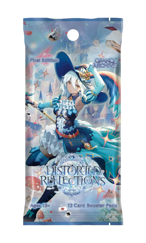 Grand Archive TCG: Distorted Reflections - Booster Pack (1st Edition) Grand Archive Sealed Weebs of the Shore