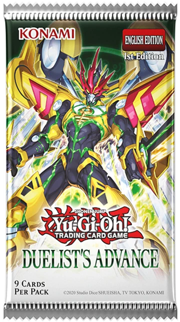 Yu-Gi-Oh! Duelist's Advance - Booster Pack (First Edition) Yugioh Sealed Yu-Gi-Oh!