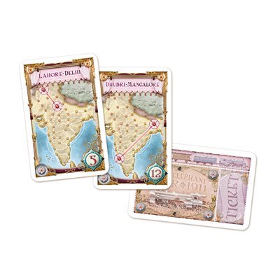 Ticket To Ride: Map Collection 2 - India & Switzerland Board Games Days of Wonder   