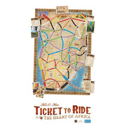 Ticket To Ride: Map Collection 3 - The Heart of Africa Board Games Days of Wonder   