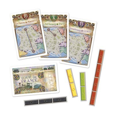 Ticket To Ride: Map Collection 6 - France & Old West Board Games Days of Wonder   