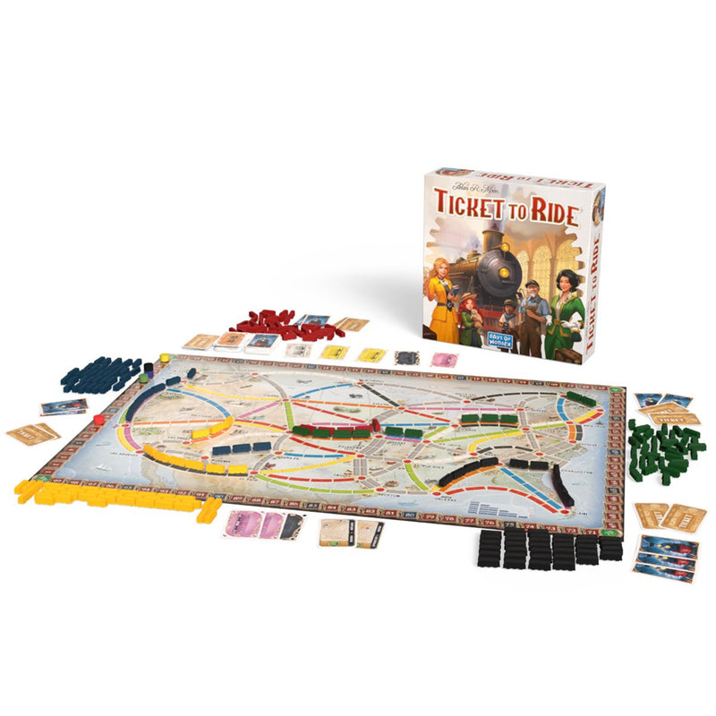 Ticket To Ride (2025 Refresh Edition) Board Games Days of Wonder