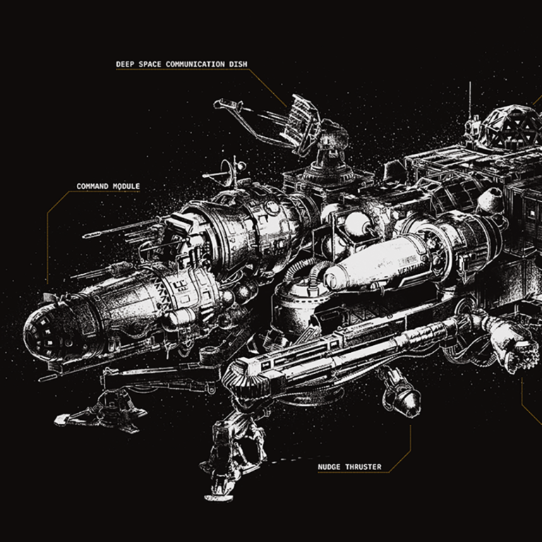 DEATH IN SPACE RPG: Core Rulebook Book Free League