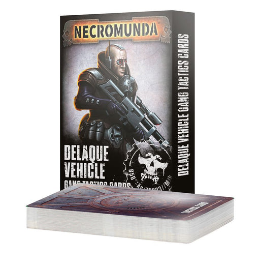 Necromunda: Delaque Vehicle Gang Tactics Cards Necromunda Games Workshop   