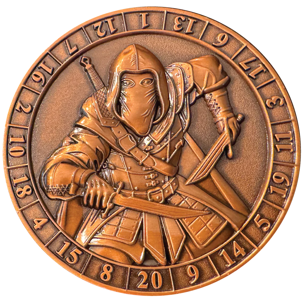 Goliath Coins: D20 Dice Coin - Rogue Dice & Gaming Accessories Goliath Coins