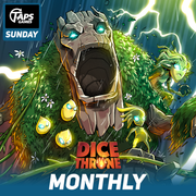 Dice Throne Monthly - Event Ticket (1st Sunday of the Month) Event Taps Games Sept 6 - Ranked Bring 3, Ban 1