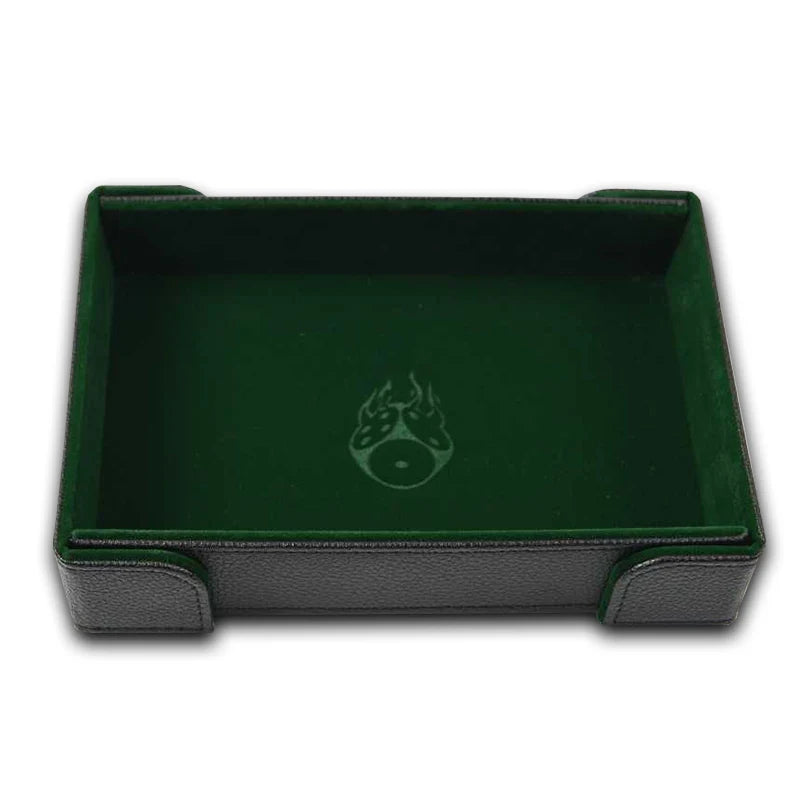 Dice Throne: Magnetic Dice Tray - Green Felt/Black Dice & Gaming Accessories Dice Throne
