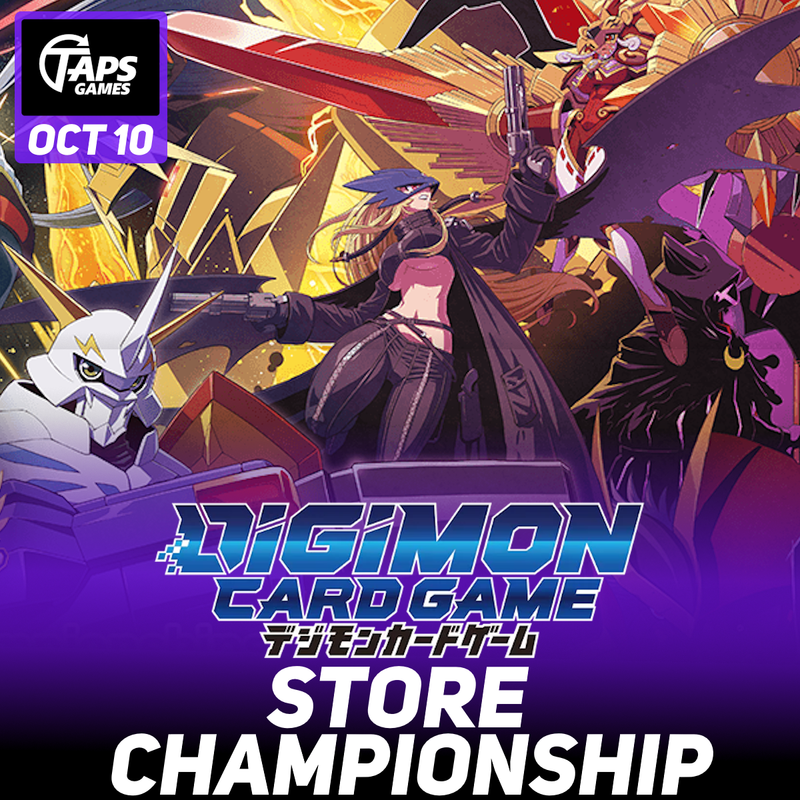 Digimon Card Game Store Regionals Entry Ticket (October 10th)