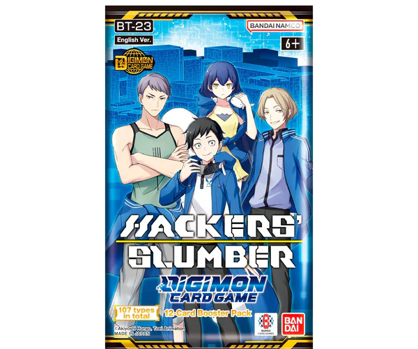 Digimon: Hackers' Slumber - Booster Pack [BT23] Digimon Sealed Bandai