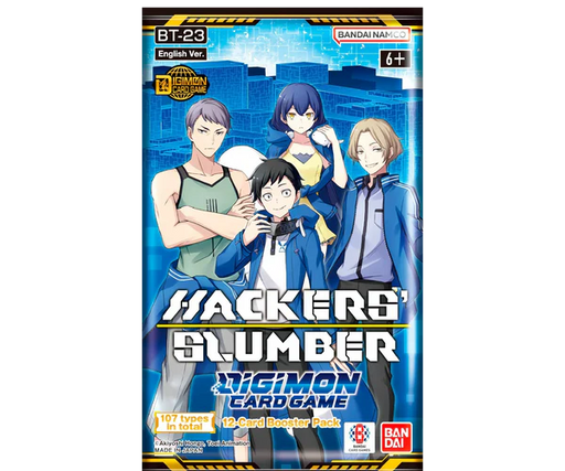 Digimon: Hackers' Slumber - Booster Pack [BT23] Digimon Sealed Bandai