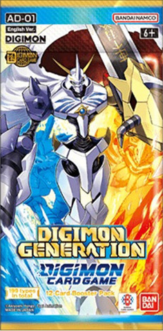 Digimon: Advanced Booster Digimon Generation - Booster Pack [AD01]