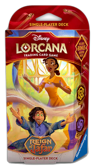 Disney Lorcana: Reign of Jafar - Starter Deck (Amber/Amethyst) Lorcana Sealed Ravensburger