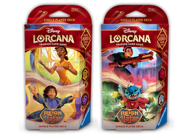 Disney Lorcana: Reign of Jafar - Starter Deck (Set of 2) Lorcana Sealed Ravensburger