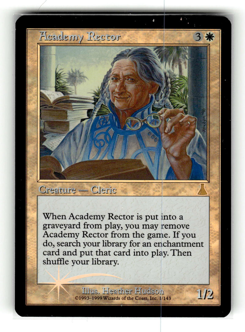 Academy Rector (Foil) [Urza's Destiny] - Scan (TGS00238) High End MTG Single Magic: The Gathering