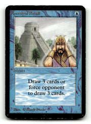 Ancestral Recall [Alpha Edition] - Scan (KA-06) High End MTG Single Magic: The Gathering