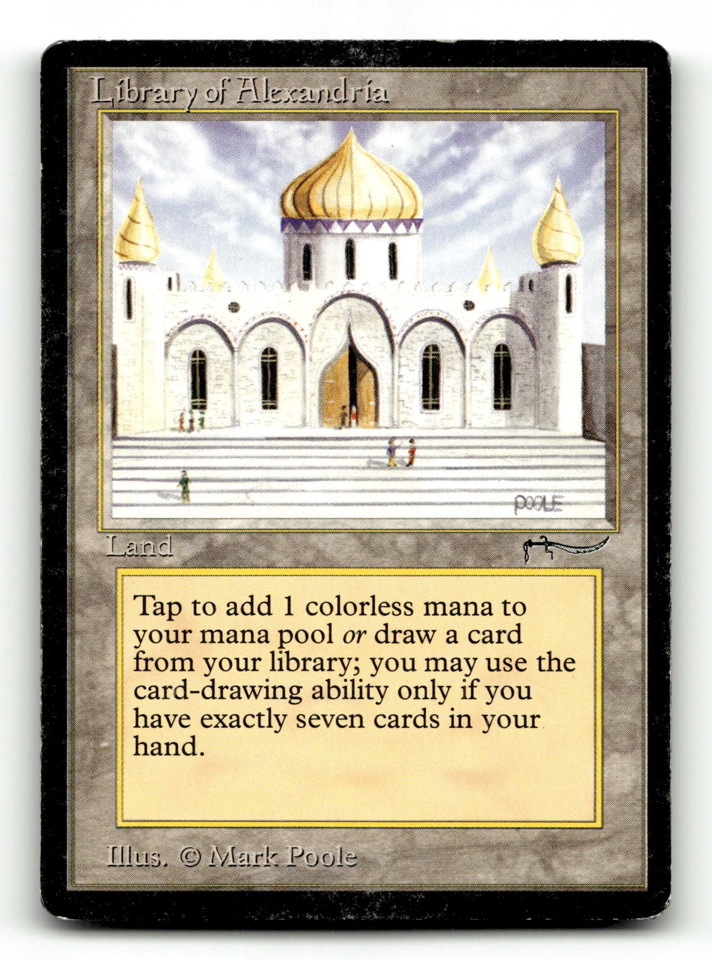 Library of Alexandria [Arabian Nights] - Scan (KA-09) High End MTG Single Magic: The Gathering