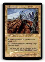 Wasteland [Magic Player Rewards 2001] - Scan (LB-015) High End MTG Single Magic: The Gathering