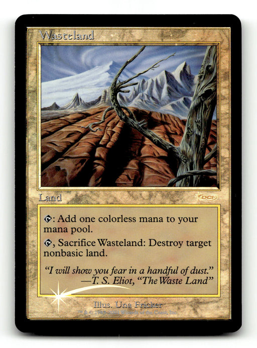 Wasteland [Magic Player Rewards 2001] - Scan (LB-013) High End MTG Single Magic: The Gathering