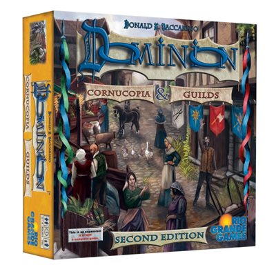 Dominion: Cornucopia & Guilds (2nd Edition) Board Games Rio Grande Games   