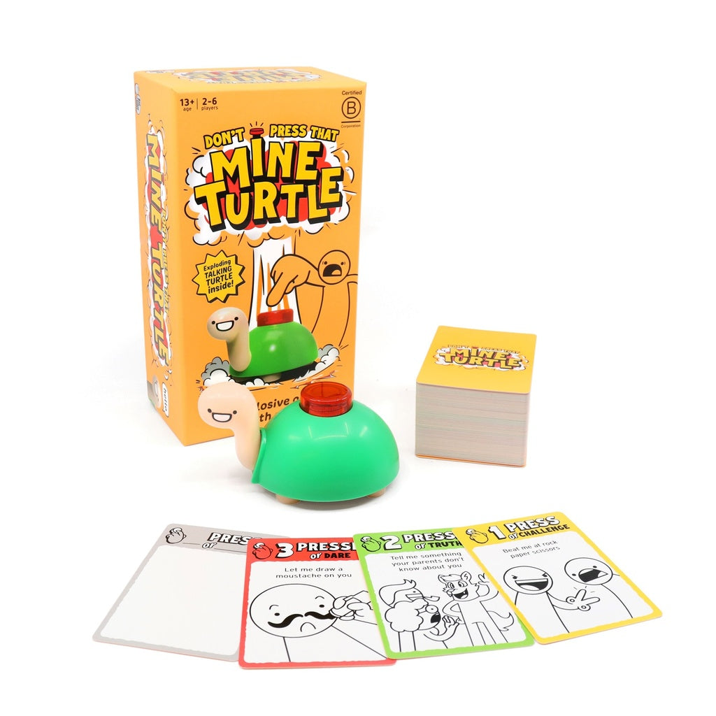 Don’t Press That Mine Turtle Board Games Big Potato Games