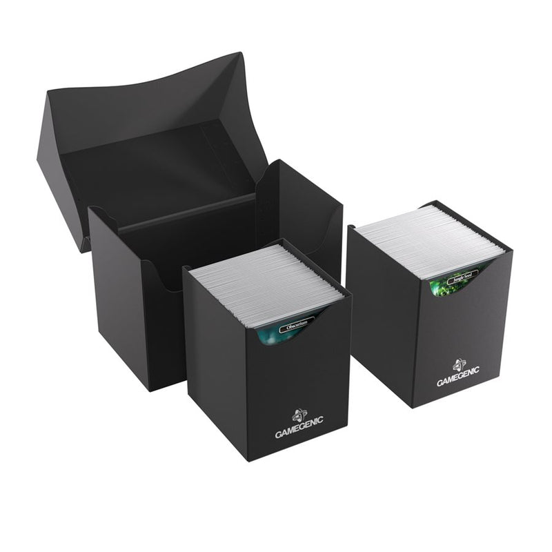Gamegenic: Double Deck Holder 200+XL - Black Deck Boxes & Storage Gamegenic