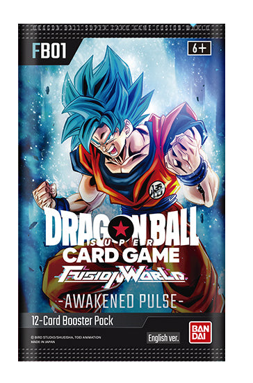 Dragon Ball Super Fusion World: Awakened Pulse [FB01] - Booster Pack Dragon Ball Super Sealed Dragon Ball Super   