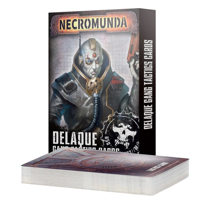 Necromunda: Delaque Gang Tactics Cards Necromunda Games Workshop   