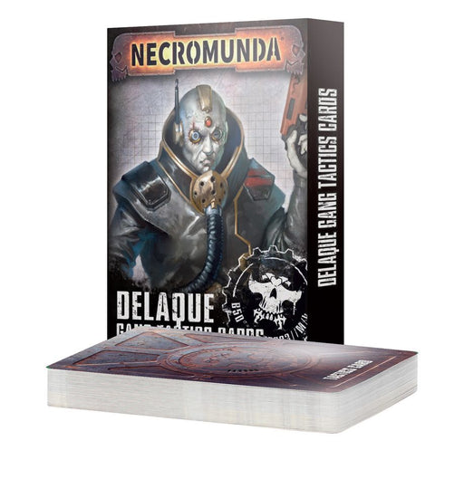 Necromunda: Delaque Gang Tactics Cards Necromunda Games Workshop   