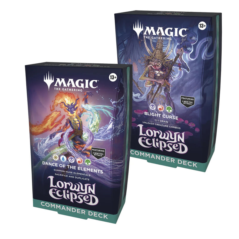 MTG Lorwyn Eclipsed - Commander Decks (Set of 2) (Release Date: January 16) MTG Sealed Magic: The Gathering