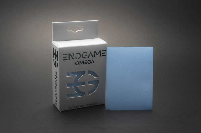 ENDGAME: Omega Sleeves - Kyanite Blue 100Ct Card Sleeves ENDGAME