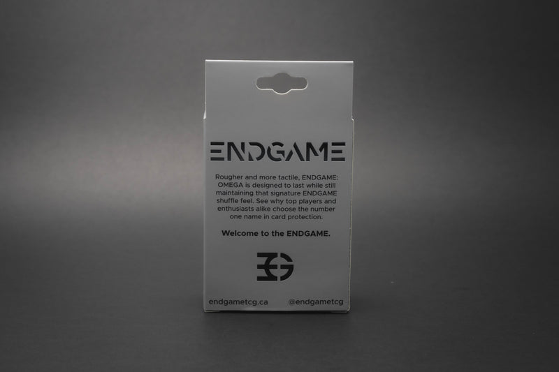 ENDGAME: Omega Sleeves - Cabernet Red 100Ct Card Sleeves ENDGAME