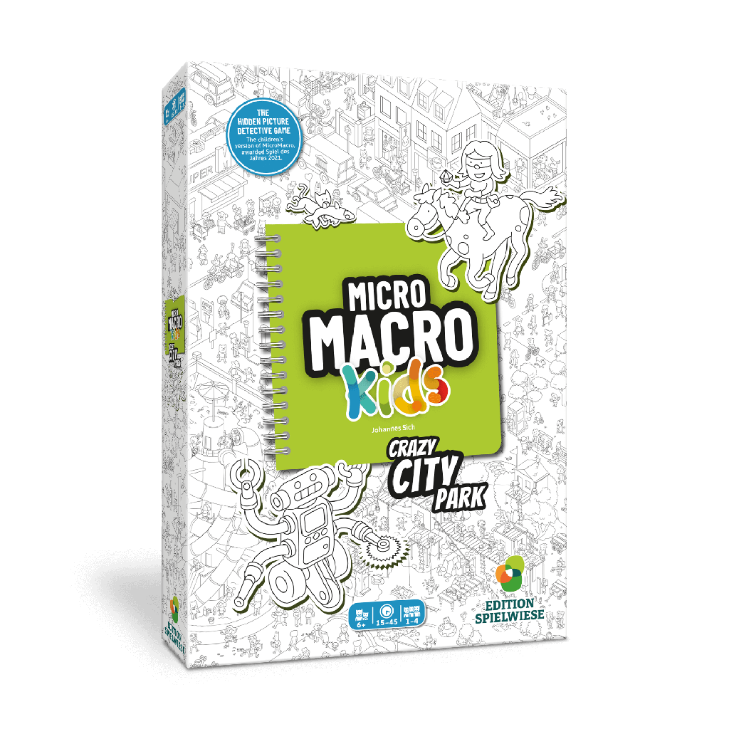 MicroMacro Kids: Crazy City Park Board Games Spielwiese