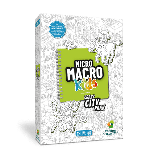 MicroMacro Kids: Crazy City Park Board Games Spielwiese