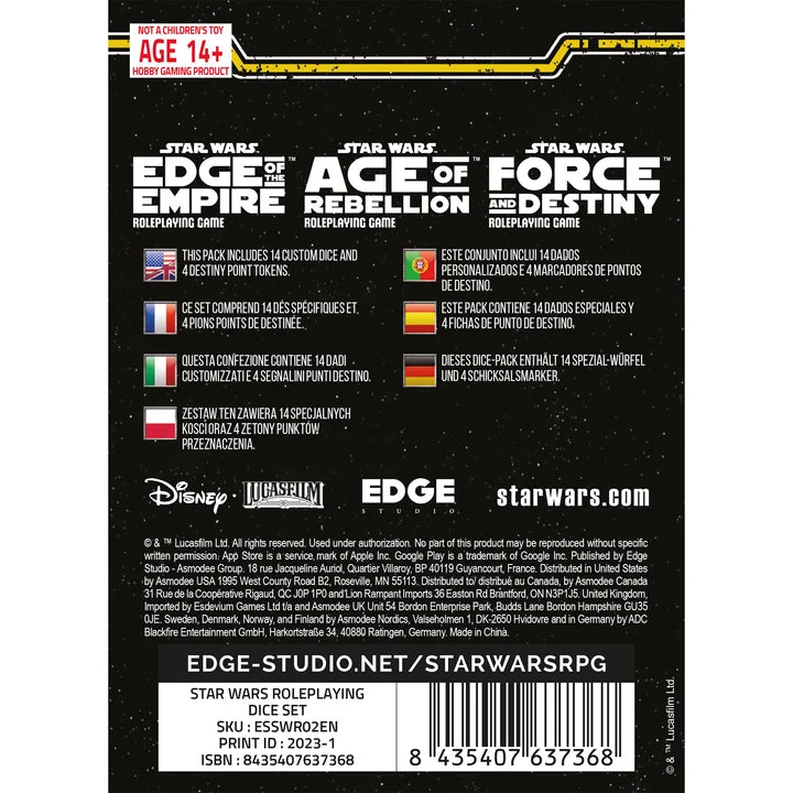 Star Wars: RPG - Roleplaying Dice Set