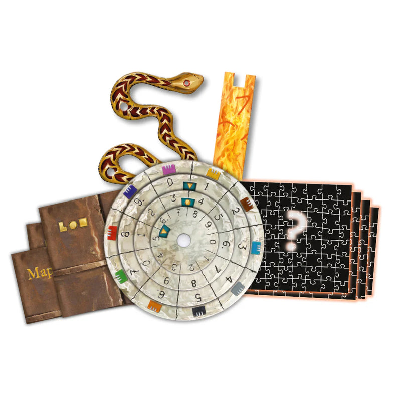 Exit: The Sacred Temple (Includes 4 Puzzles) (2021) Board Games Kosmos   