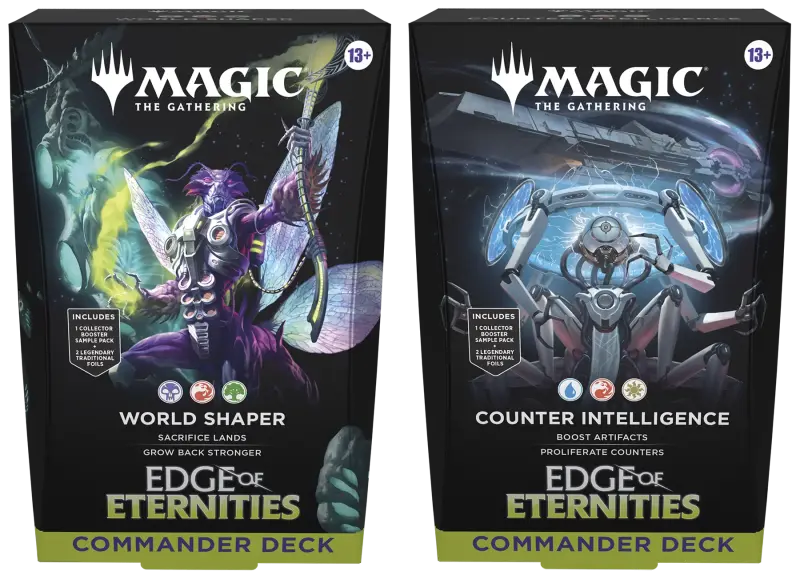 MTG Edge of Eternities - Commander Decks (Set of 2) MTG Sealed Magic: The Gathering