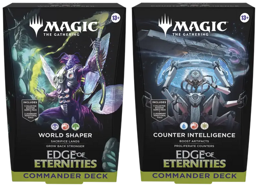 MTG Edge of Eternities - Commander Decks (Set of 2) MTG Sealed Magic: The Gathering