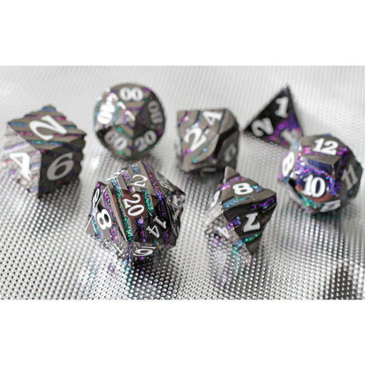 Forged Gaming: Metal 7-Die Set - "Eldritch Mystery" Dice & Gaming Accessories Forged Gaming