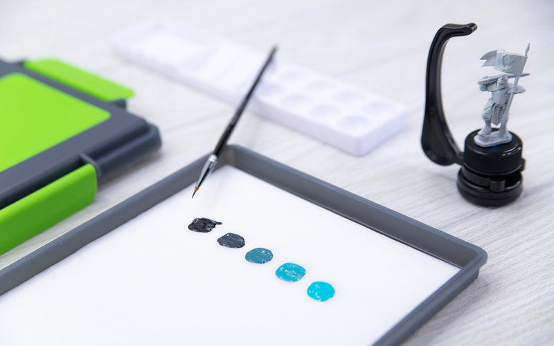 Game Envy: Exemplar PRO Wet Palette - Black Hobby Brushes Game Envy