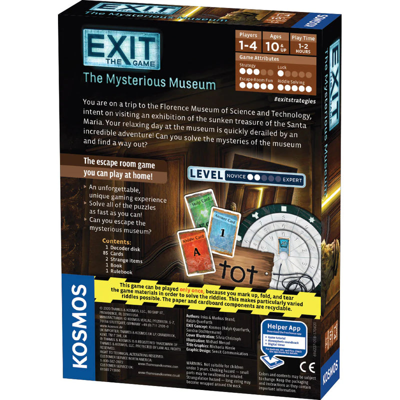 Exit: The Mysterious Museum (2018)